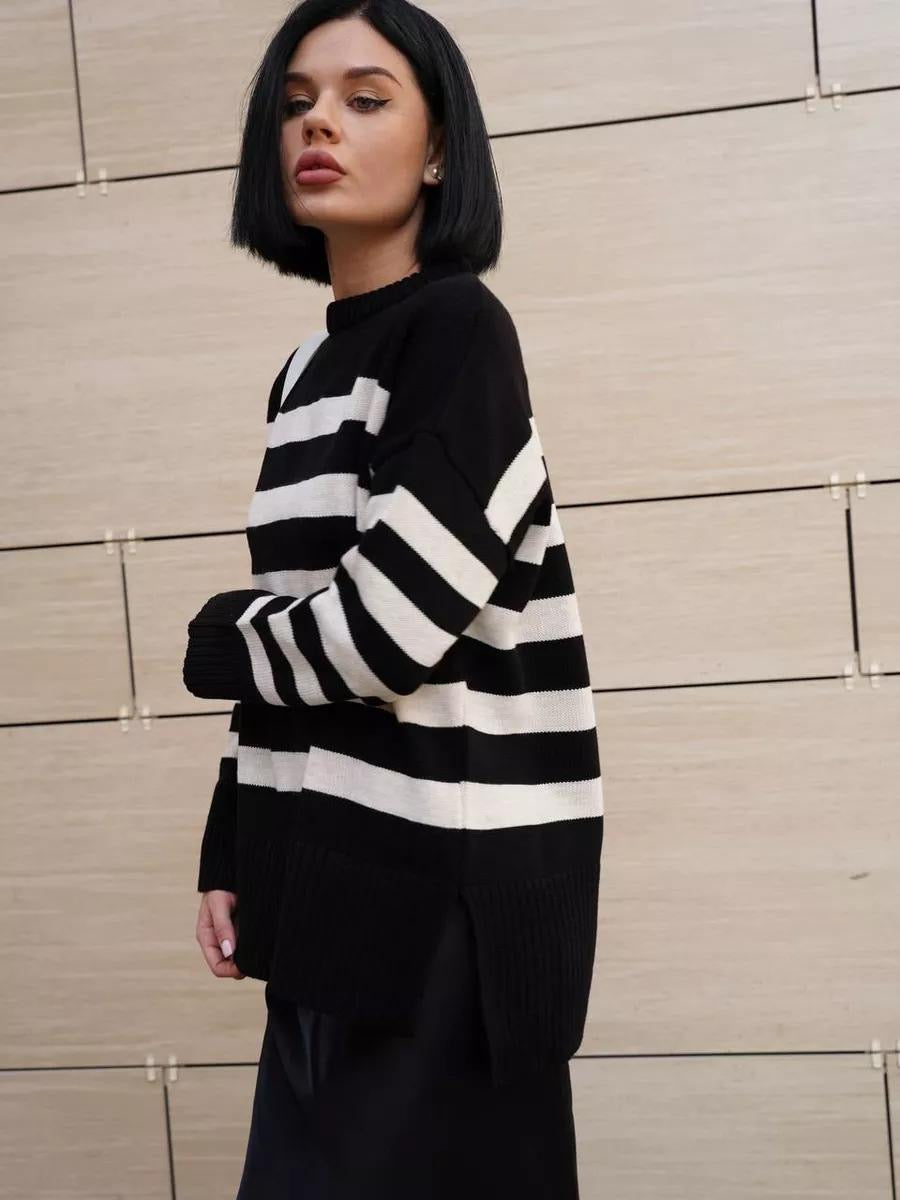 Zebra Strickpullover